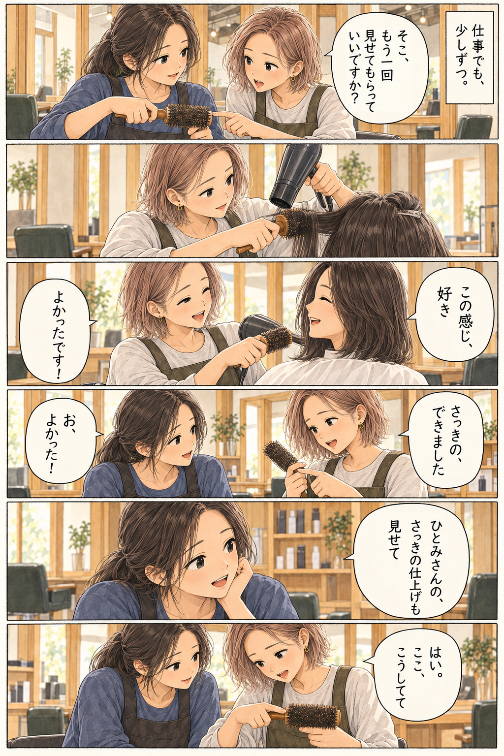 11ページ目：学びながら美容師として成長する